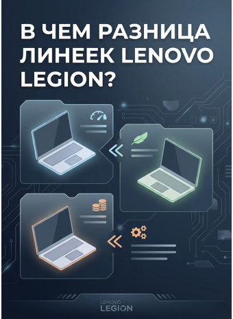 Lenovo Legion 2025/26: какая разница между линейками Lenovo Legion?