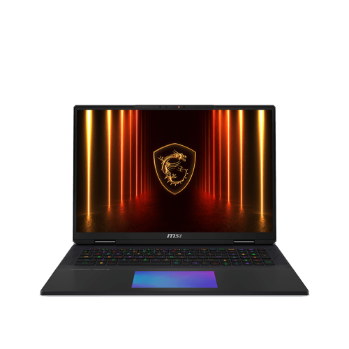 Игровой ноутбук MSI Titan 18 HX A2XWIG-024CN Intel Core Ultra 9 285HX RTX 5080 mini LED 4K 120 Гц RAM 64 ГБ SSD 6 ТБ Чёрный