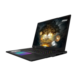 Игровой ноутбук MSI Titan 18 Dragon Soul Collector's Edition A2XWIG-262CN Intel Core Ultra 9 285HX RTX 5080 mini LED 4K 120 Гц RAM 64 ГБ SSD 6 ТБ Чёрный