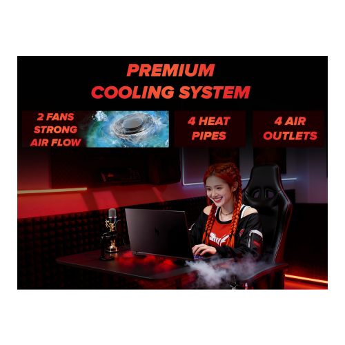 Игровой ноутбук Acer Shadow Knight 16 SH16-42-7G41 AMD Ryzen 7 260 RTX 5060 IPS 2.5K 240 Гц RAM 16 ГБ SSD 1 ТБ Чёрный