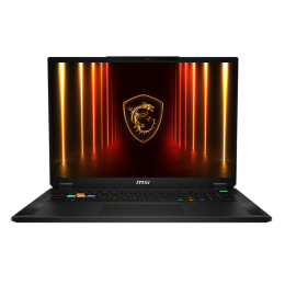 Игровой ноутбук MSI Stealth A18 A3XWJG-007CN AMD Ryzen 9 HX 370 RTX 5090 mini LED 4K 120 Гц RAM 64 ГБ SSD 2 ТБ Чёрный