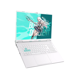 Игровой ноутбук ASUS TUF Gaming 6 FA608WM AMD Ryzen 9 HX 370 RTX 5060 IPS 2.5K 165 Гц RAM 16 ГБ SSD 1 ТБ Белый, Бирюзовый