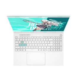 Игровой ноутбук ASUS TUF Gaming 6 FA608WP AMD Ryzen 9 HX 370 RTX 5070 IPS 2.5K 165 Гц RAM 16 ГБ SSD 1 ТБ Белый, Бирюзовый