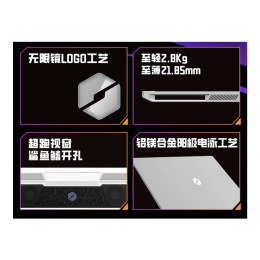 Игровой ноутбук Mechrevo Canglong 18 Pro AMD Ryzen 9 8945HX RTX 5060 IPS 2.5K 180 Гц RAM 16 ГБ SSD 1 ТБ Белый