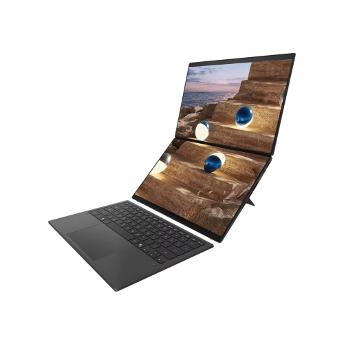 Ноутбук ASUS Zenbook Duo UX8407AA Intel Core Ultra X7 358H OLED 2.8K 144 Гц Сенсорный RAM 32 ГБ SSD 1 ТБ Серый